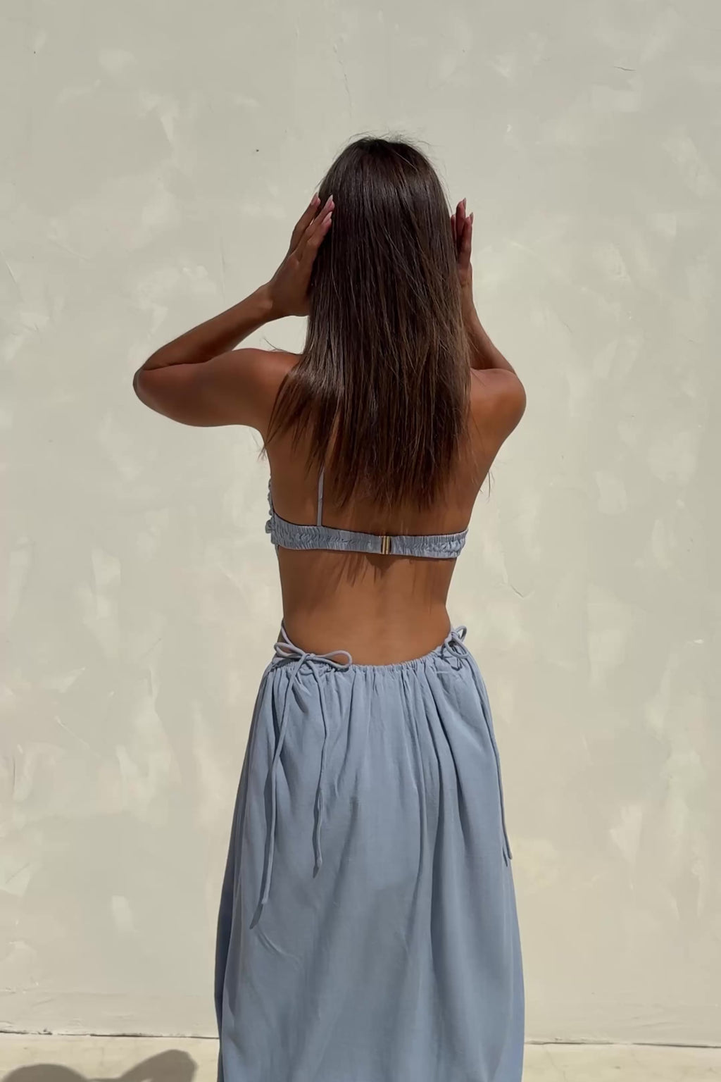 Mahya Dress - Blue