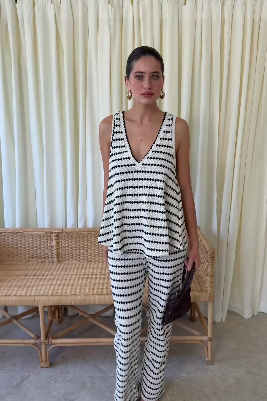 Lana Pants - Monochrome