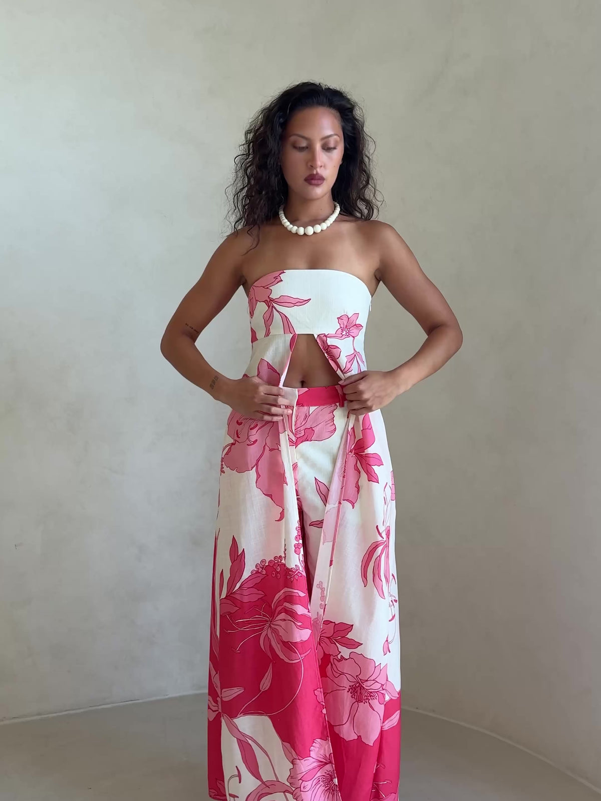 Lulu Pants - Flora Sunset