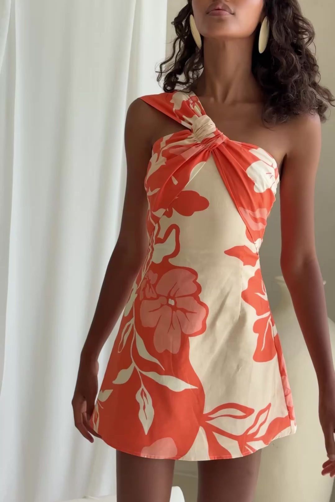 Sasha Dress - Sunset Botanica