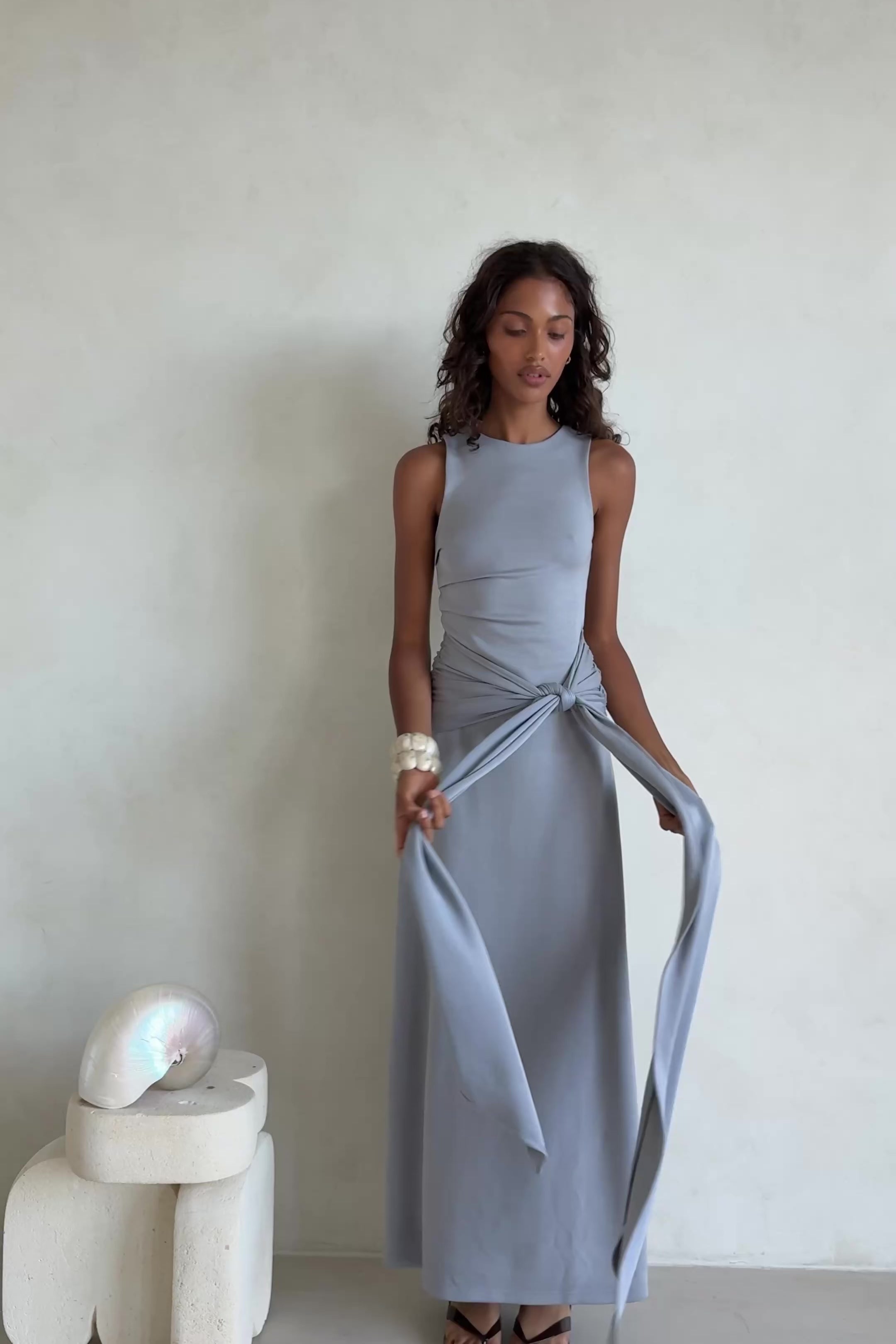 Soleia Dress - Grey