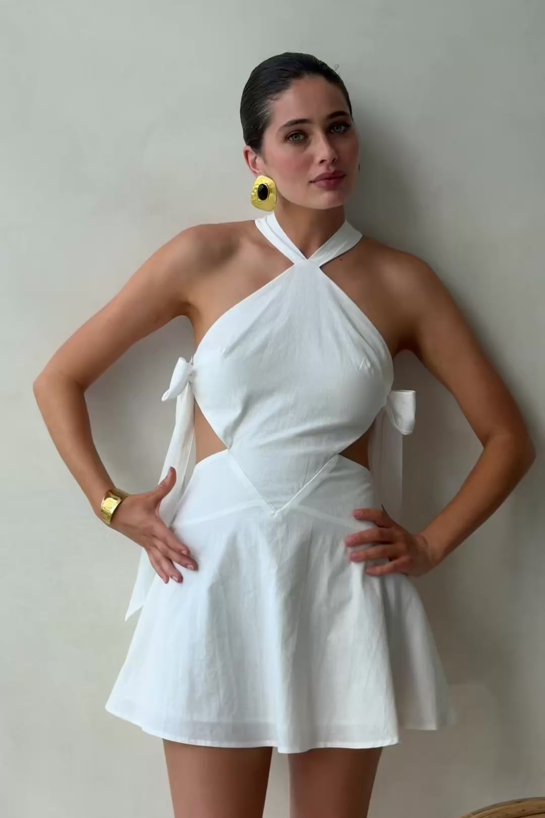 Palome Dress - White