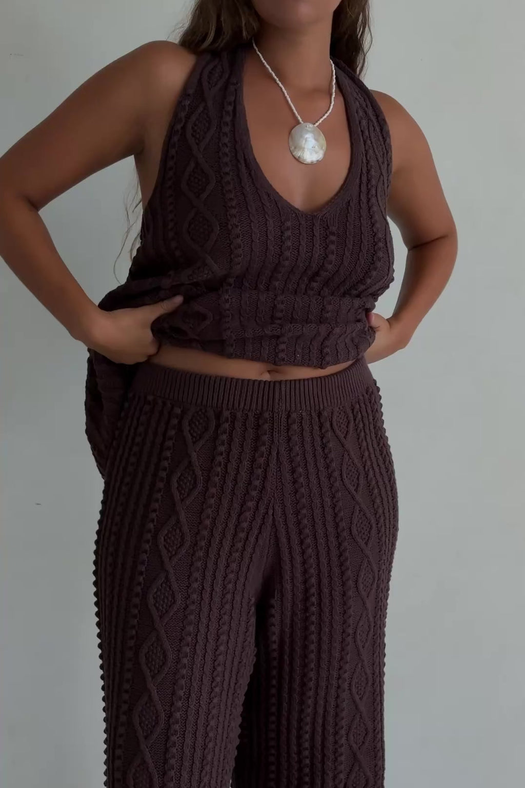 Azari Pants - Brown