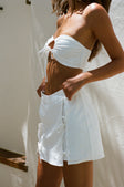 Estabar Split Skort - White