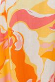 Kahlo Strapless Midi Dress - Calista Sunset