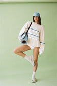 La Rambla Oversized Vintage Sweater - Beige